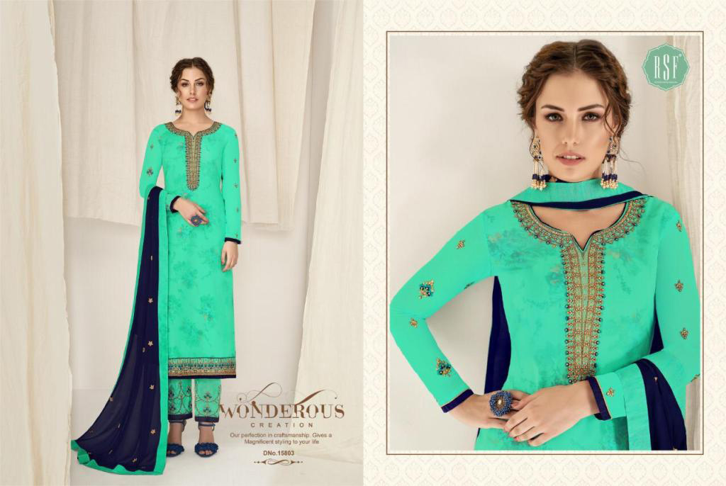 Rsf Rolex Vol 6 Georgette Long Suits Collection Rsf Rolex Vol 6 Georgette Long Suits Collection